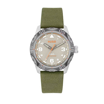 Hugo Boss Bicolor Fabric Sport Watch