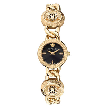 Versace Gold Stainless Steel Dress Watch