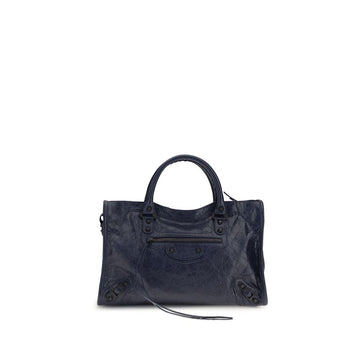 Balenciaga Blue Lamb Ovis Aries Aries Shoulder Bag