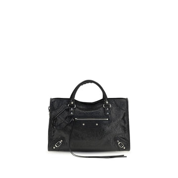 Balenciaga Black Lamb Ovis Aries Aries Shoulder Bag