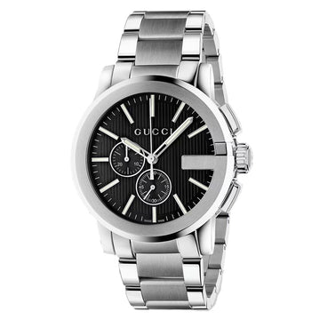 Gucci Gray Stainless Steel Dress Watch