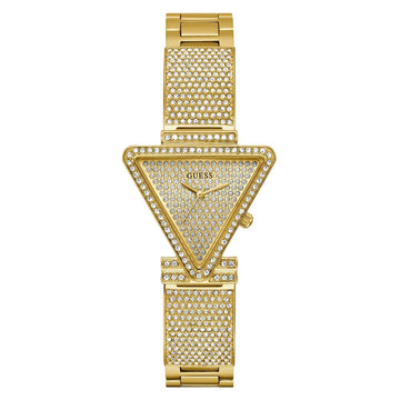 Guess Gold Stainless Steel Dress Watch