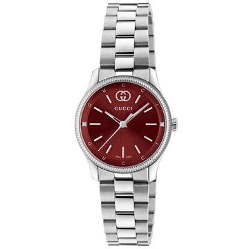 Gucci G-Timeless 29mm Burgundy Dial Watch - YA1265069