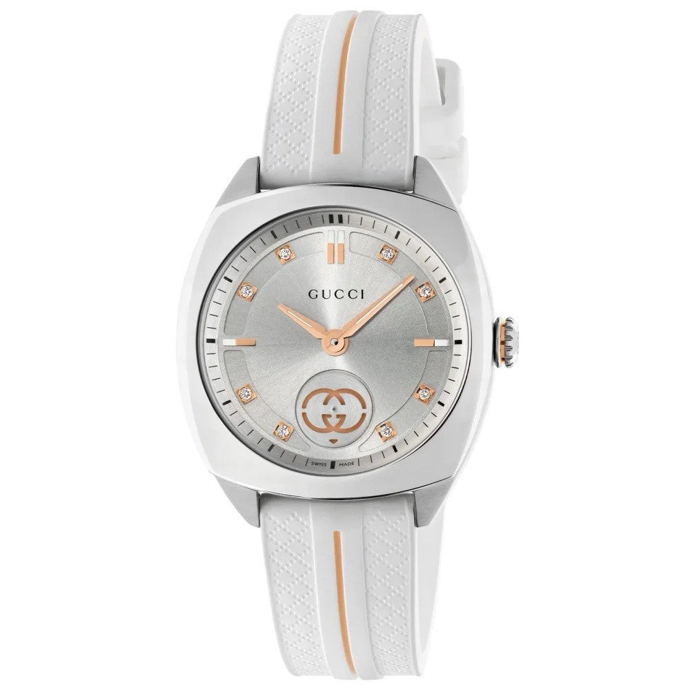 Gucci Interlocking 29MM Silver Dial Women’s Watch YA142512