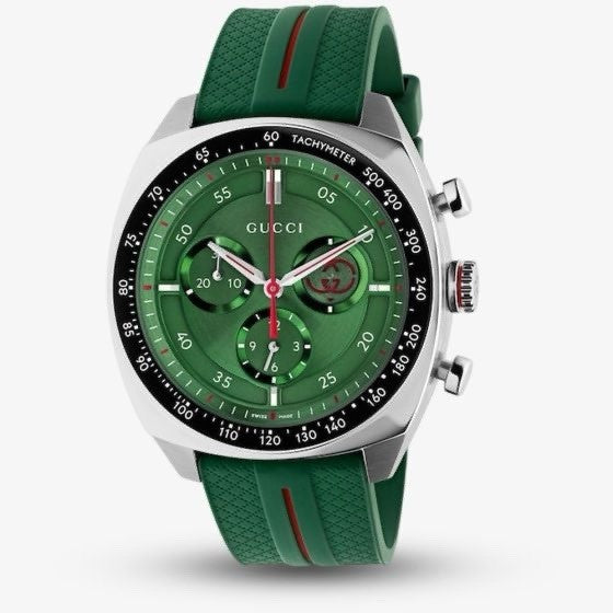 Gucci Interlocking Men’s Watch 41mm Rubber Strap - YA142319