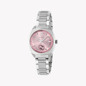 Gucci G-Timeless 29mm Pink Diamond Dial Women's Watch YA142511