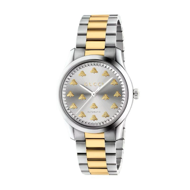 GUCCI G-Timeless 38mm Stainless-Steel and Gold PVD Quartz Watch - YA1264189
