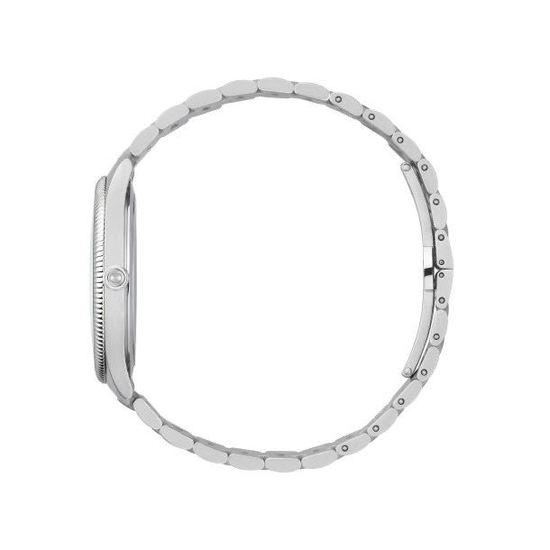 Gucci G-Timeless Burgundy Dial 38mm Stainless Steel Bracelet Watch - YA1264239