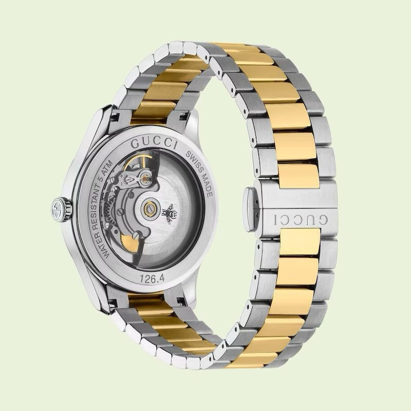 GUCCI G-Timeless 38mm Stainless-Steel and Gold PVD Quartz Watch - YA1264189