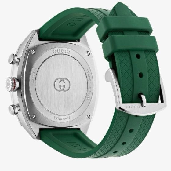 Gucci Interlocking Men’s Watch 41mm Rubber Strap - YA142319