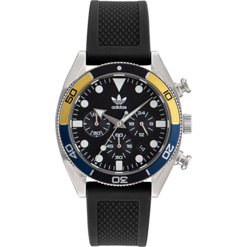 Adidas Black Synthetic Sport Watch