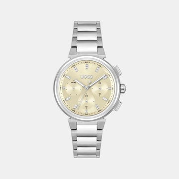 Hugo Boss Silver Stainless Steel Dress Watch