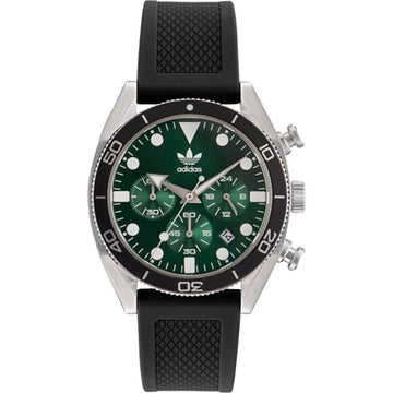 Adidas Black Synthetic Sport Watch
